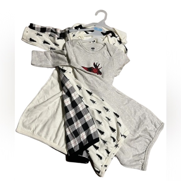Hudson Baby Infant Unisex Cotton Gowns, Moose - Picture 2 of 2
